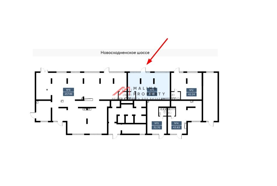Продажа торгового помещения в ЖК «Химки Тайм»
