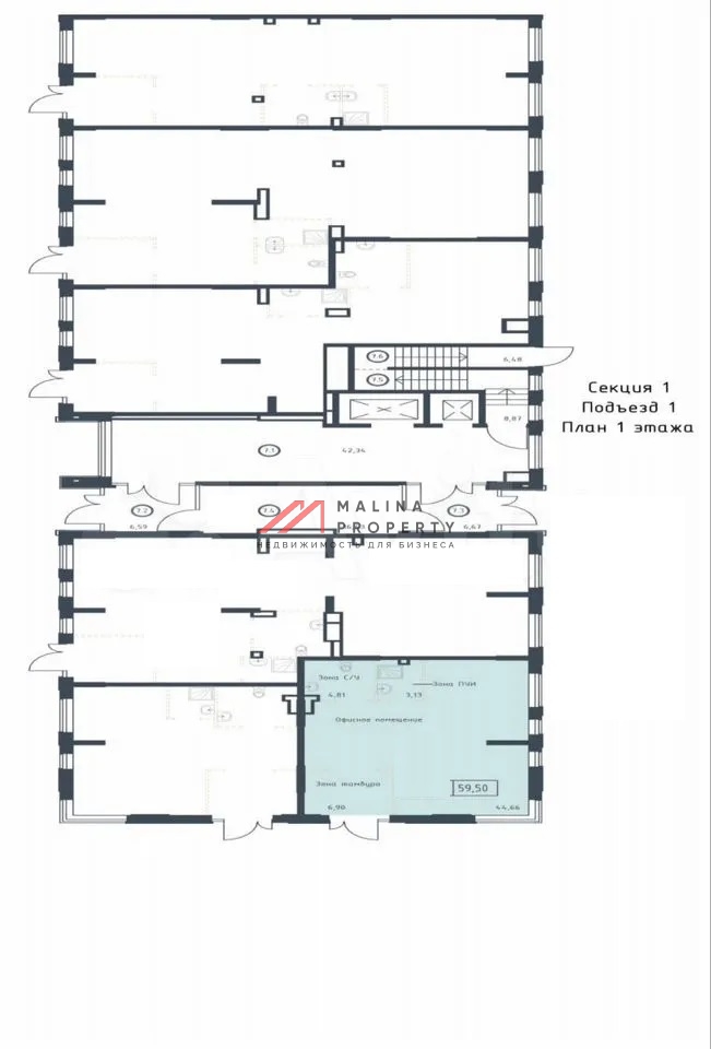 Продажа торгового помещения в ЖК "Прибрежный Парк"