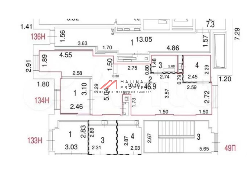 Продажа коммерческого помещения в новом доме