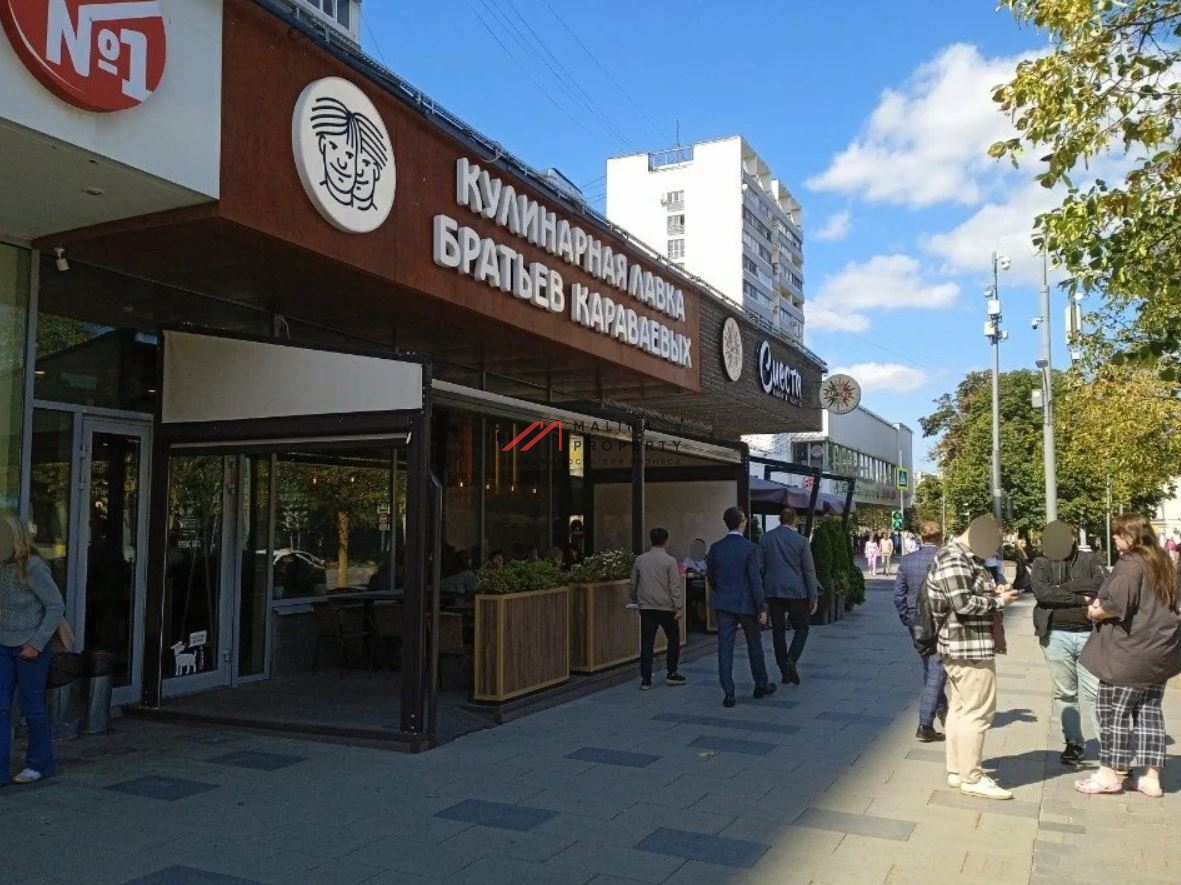 Продажа торгового помещения с арендатором у метро Полянка