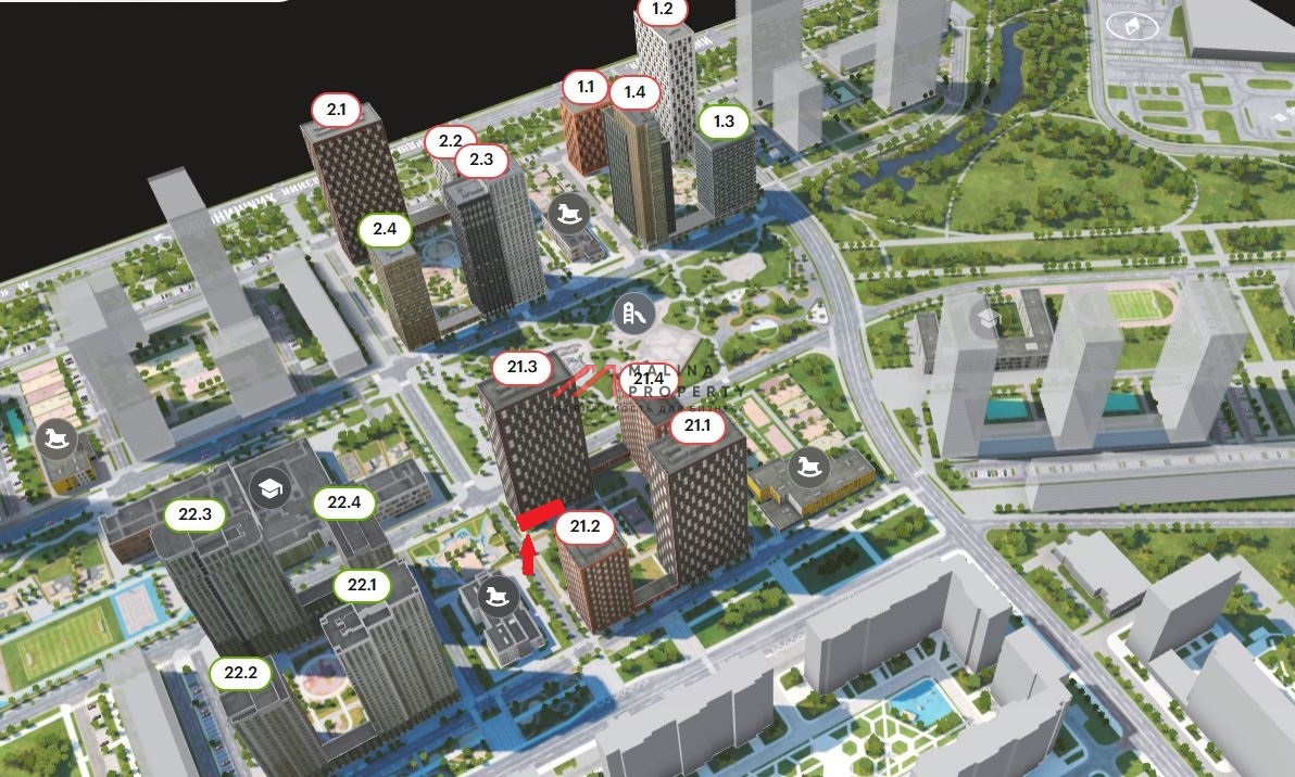 Продажа помещения в ЖК "Бусиновский парк"