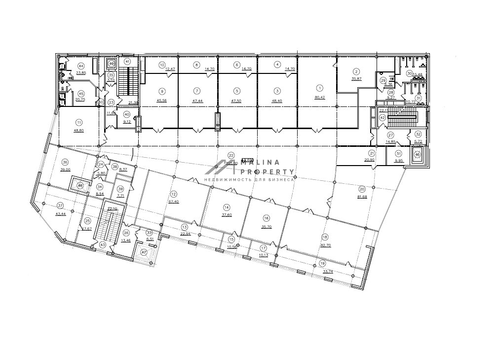 Аренда офисов в офисно -  торговом центре Светлогорский