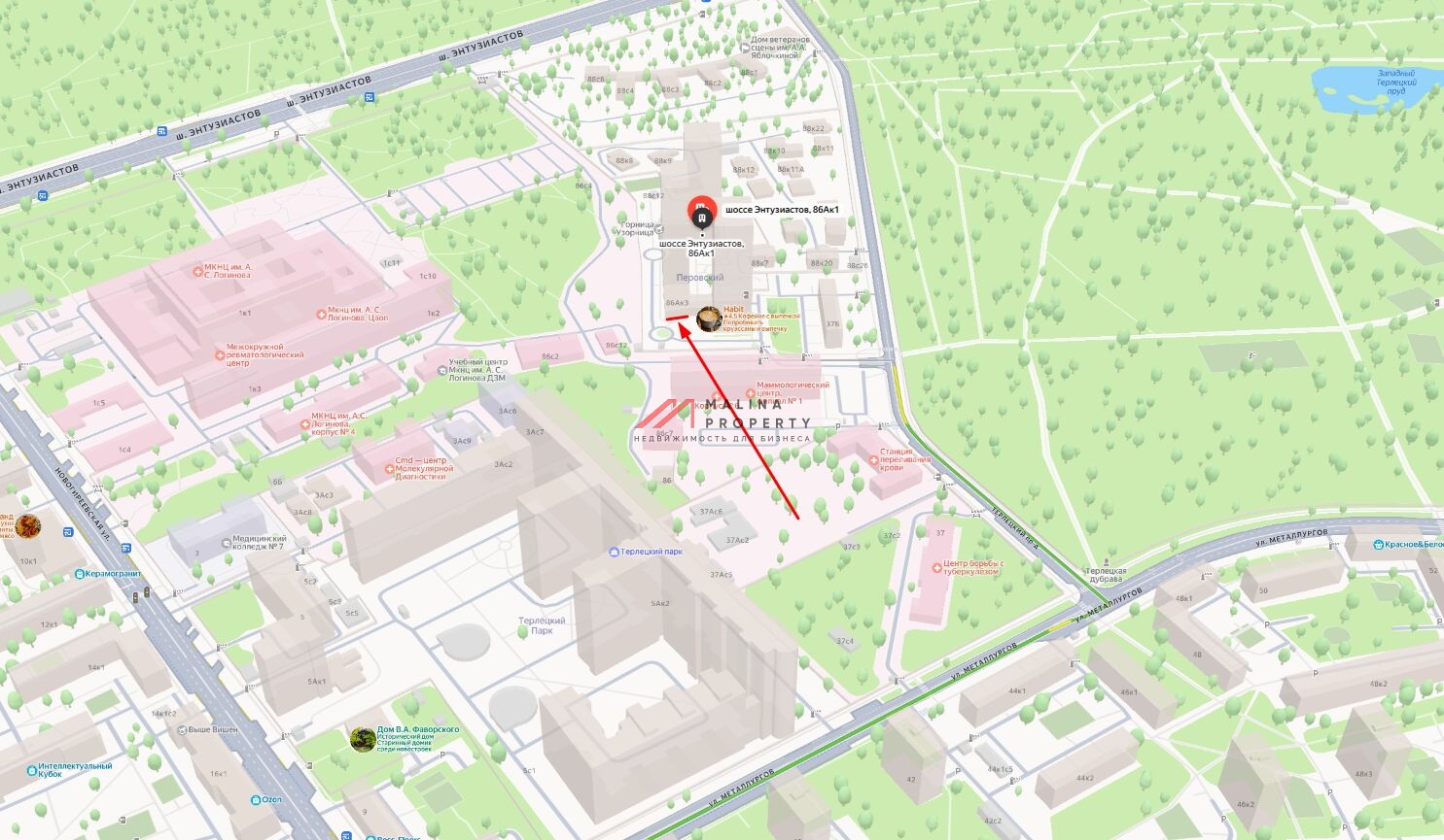 Продажа торгового помещения с арендатором Магнит 