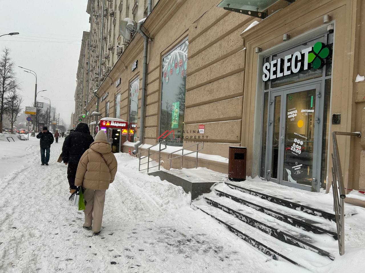 Продажа помещения с арендатором Перекрёсток 