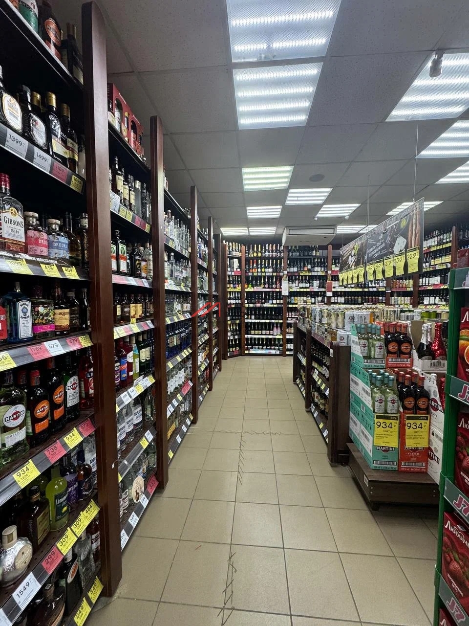 Продажа помещения с магазином Бристоль в Лыткарино