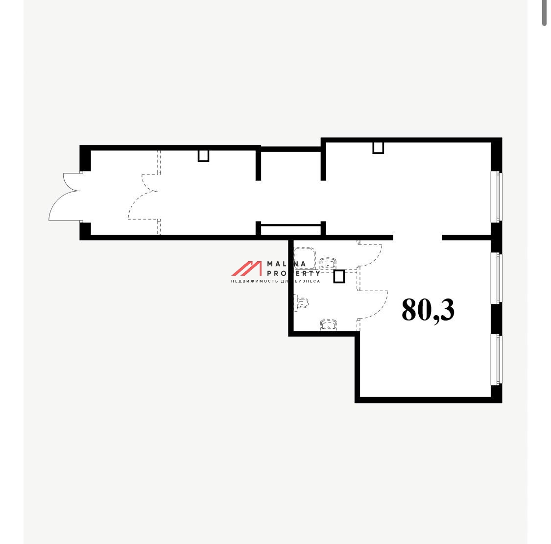 Продажа торгового помещения в ЖК "Люблинский парк"