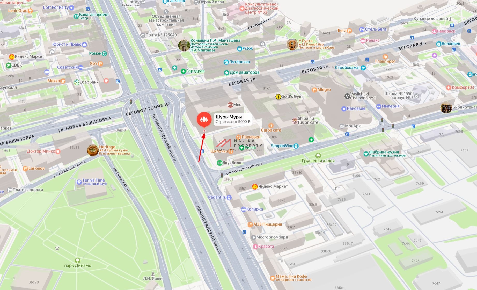 Аренда торгового помещения в ЖК «Царская площадь»