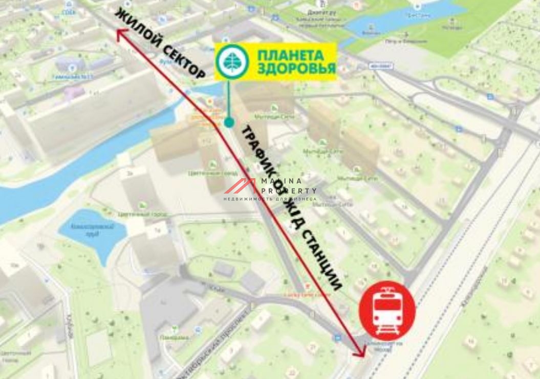 Продажа помещения с аптекой Планета Здоровья в ЖК "Мытищи-Сити"