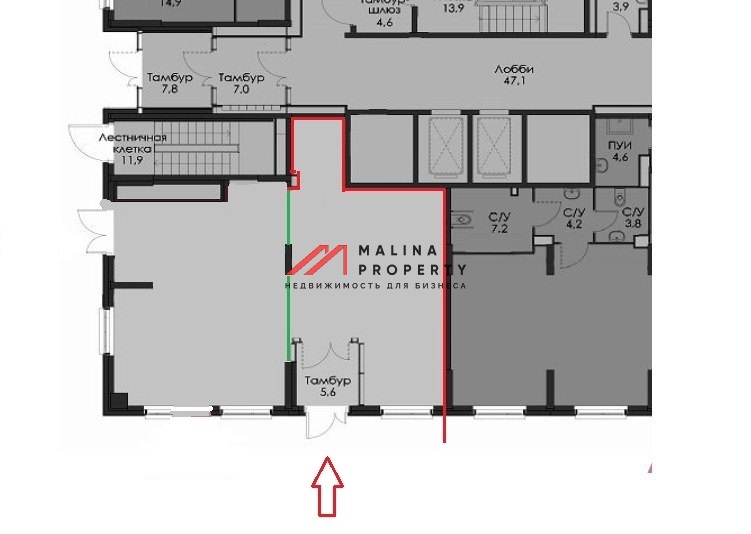 Аренда коммерческого помещения в ЖК "Никольские луга"