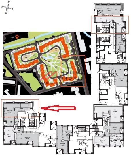 Продажа помещения в жилом комплексе Sky Garden