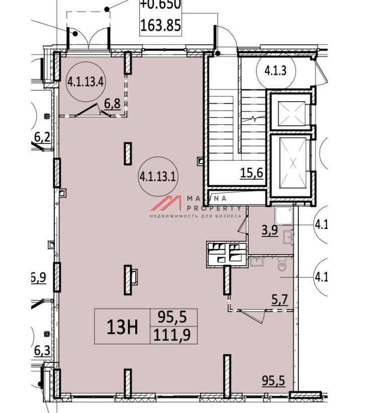 Продажа коммерческого помещения в ЖК Мытищи Парк