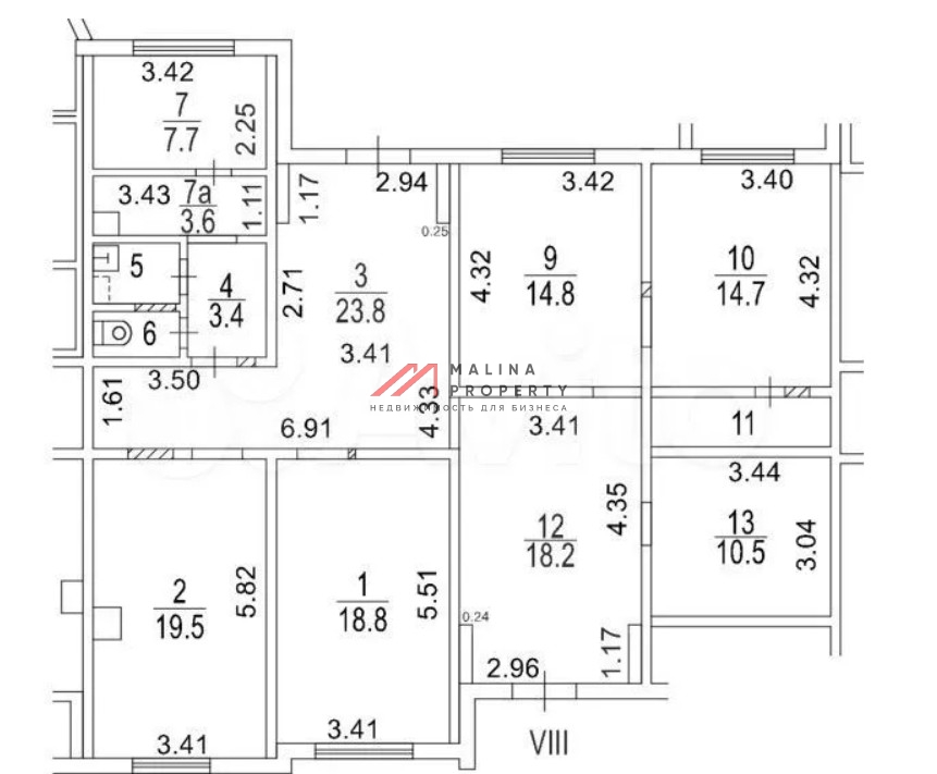 Продажа помещения с арендаторами