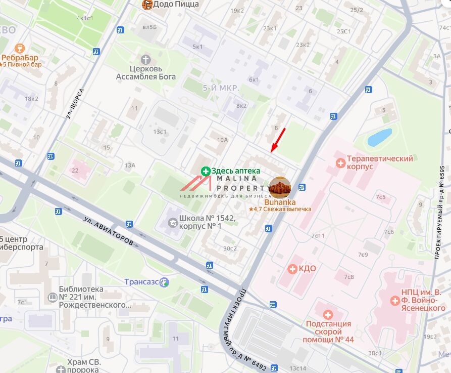 Продажа помещения с арендаторами