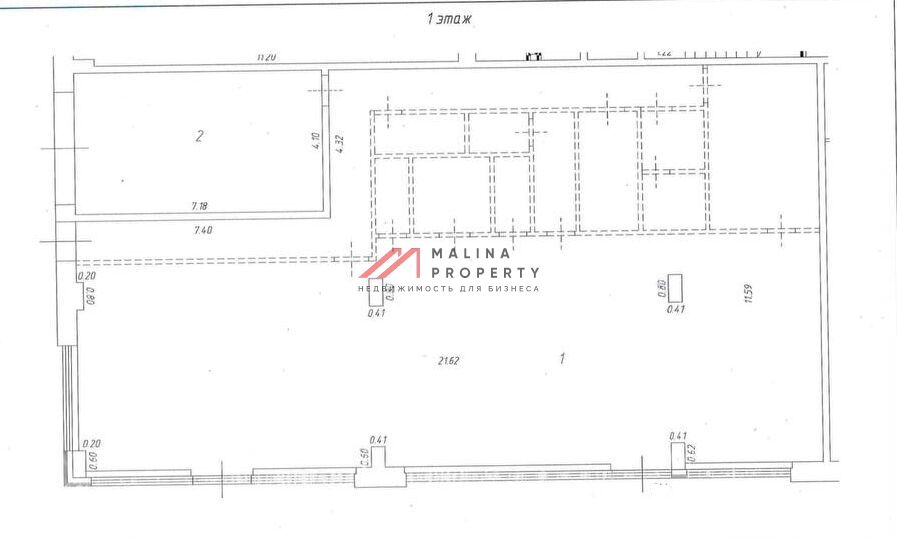 Продажа торгового помещения с арендатором Дикси 