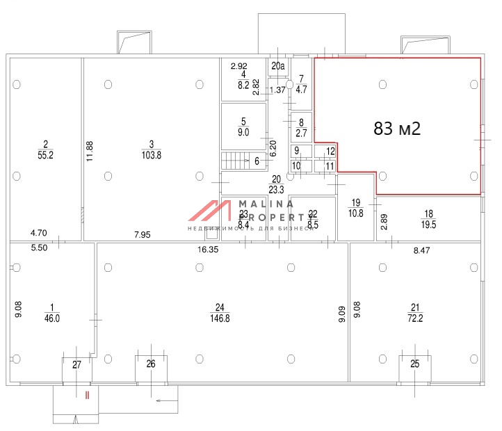 Продажа торгового помещения с арендатором рядом с метро "Шипиловская"