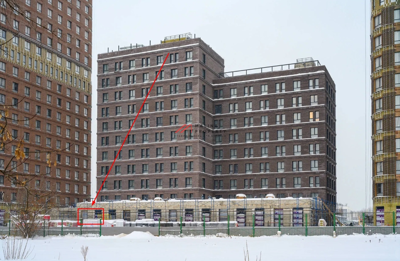 Продажа торгового помещения в ЖК "Level Нижегородская"