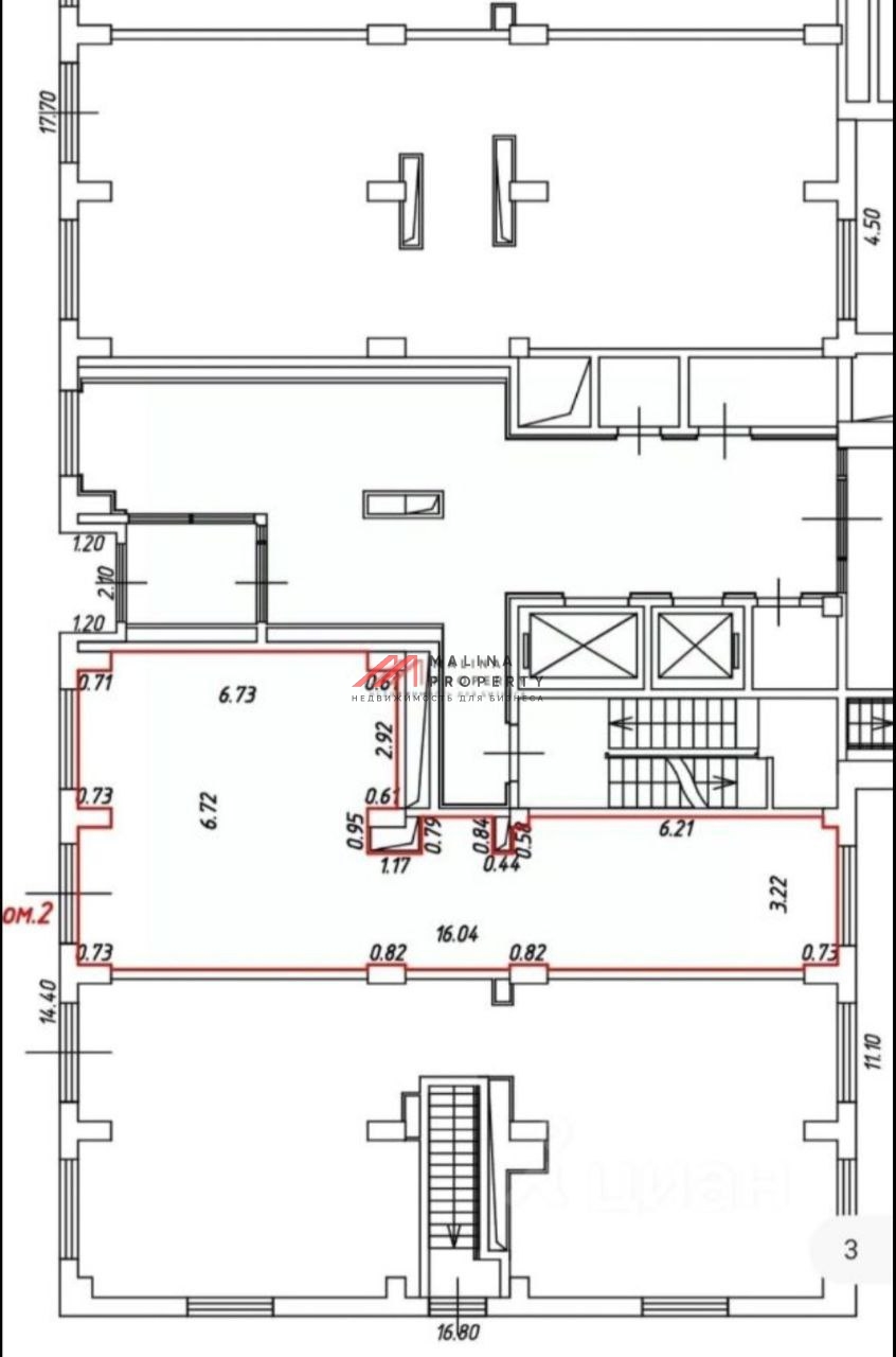 Аренда  коммерческого помещения в ЖК "Ильинские Луга"