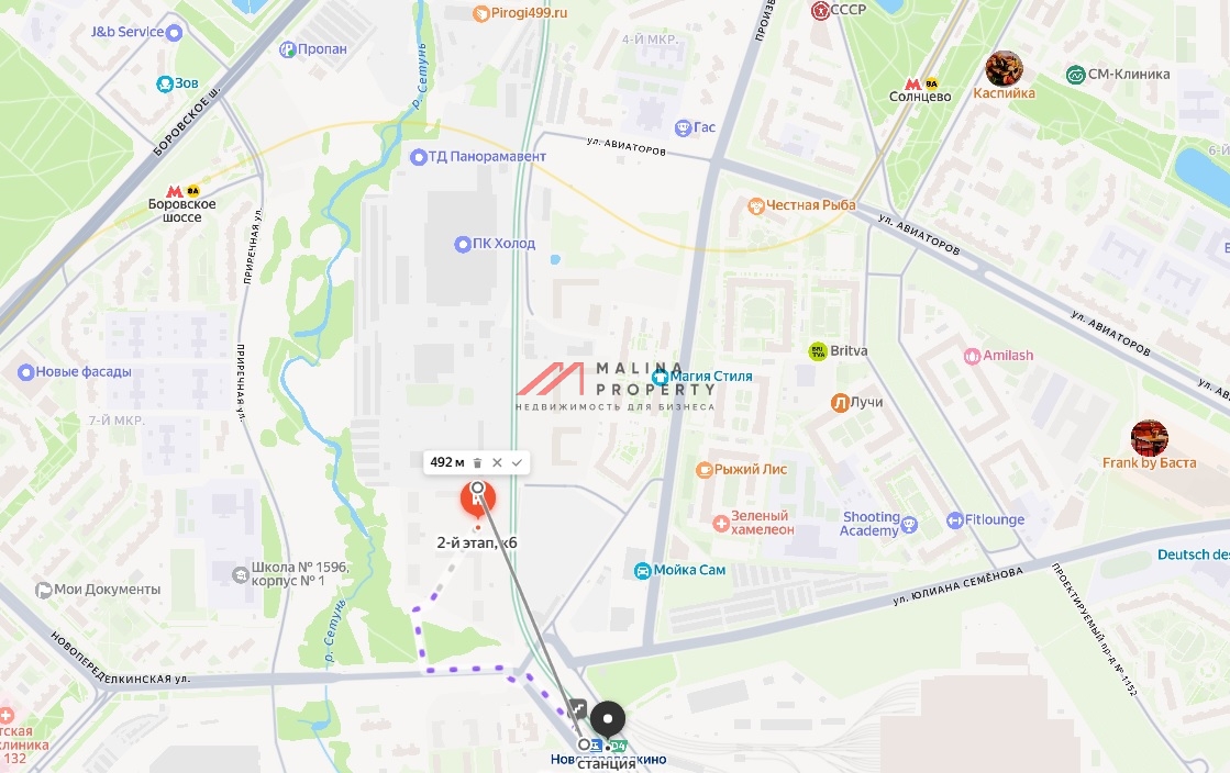 Продажа арендного бизнеса с аптекой в ЖК "Лучи"