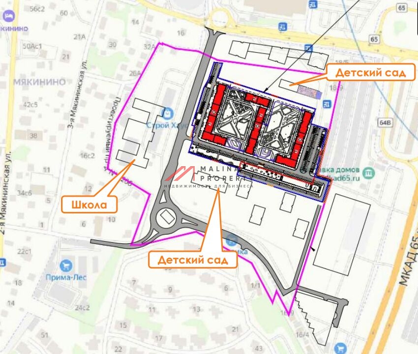 Продажа торгового помещения в ЖК "Квартал Строгино"