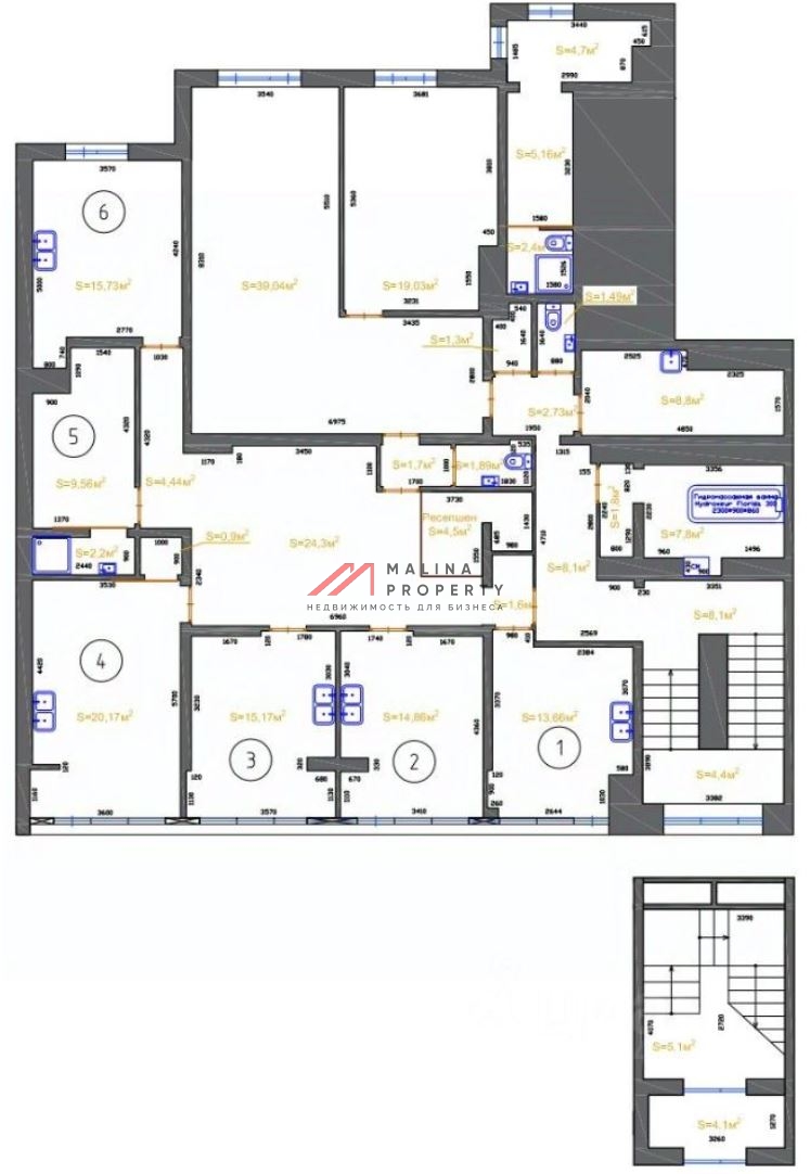 Продажа помещения под медцентр в ЖК "Скай Форт"