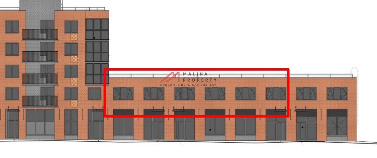 Продажа коммерческого помещения  в ЖК Новотомилино