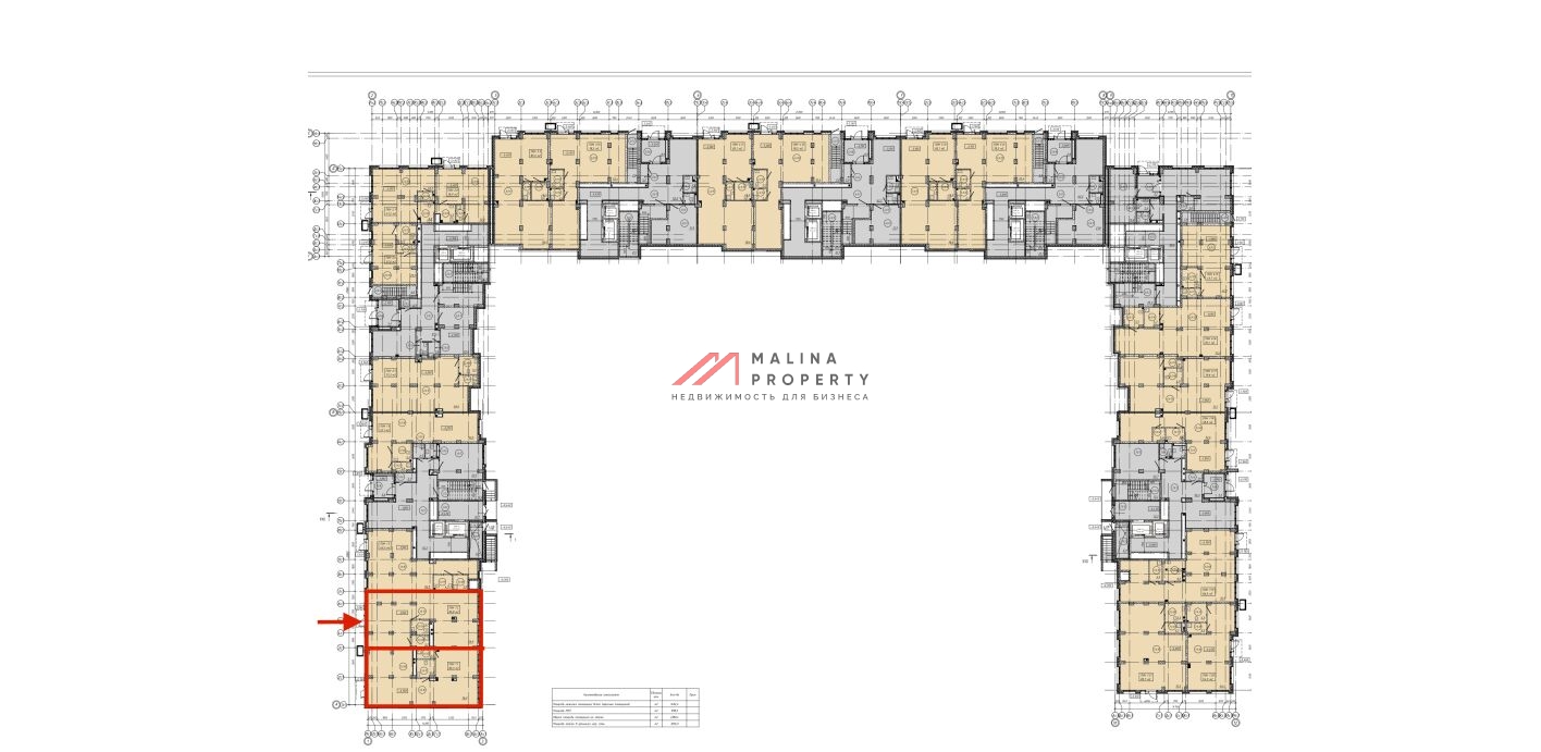 Продажа помещения в жилом комплексе Южная Битца