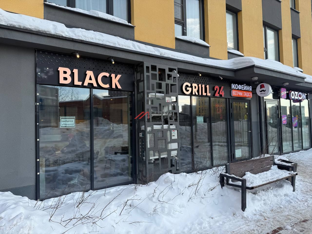 Продажа помещения с арендатором бургерная "BLACK GRIIL"