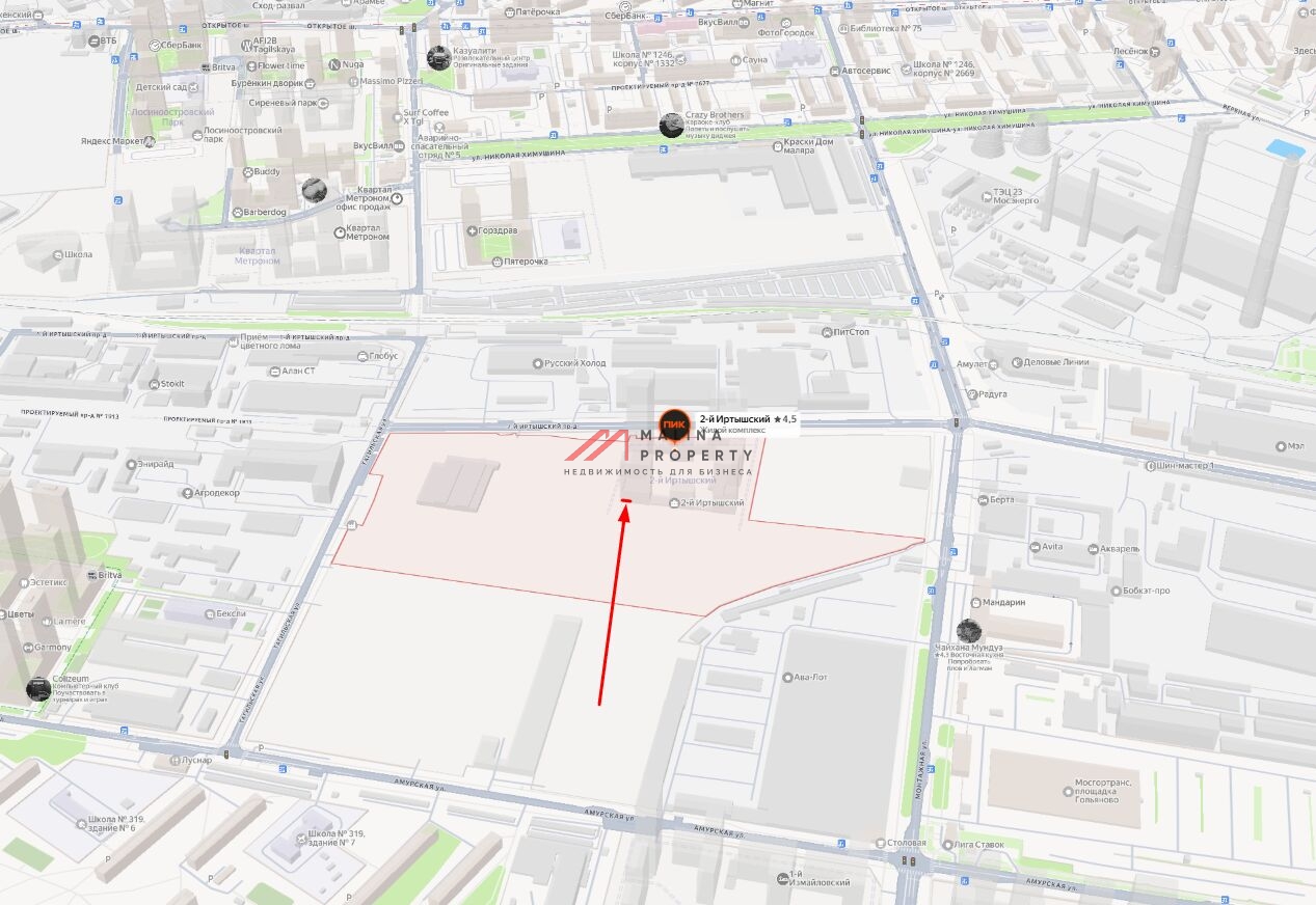 Продажа торгового помещения с арендатором Магнит 