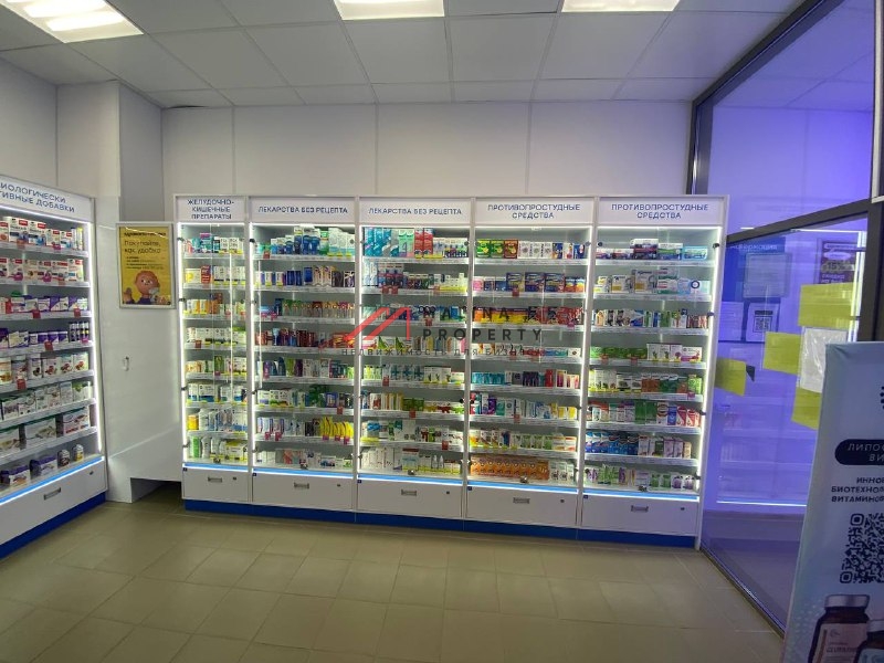 Продажа торгового помещения с арендатором аптека Здравсити