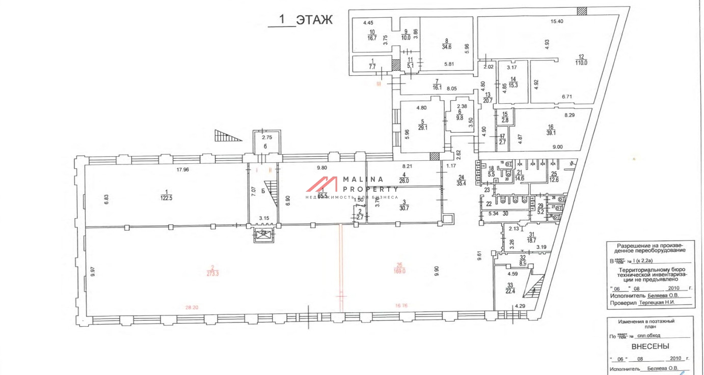 Продажа здания рядом с метро Комсомольская
