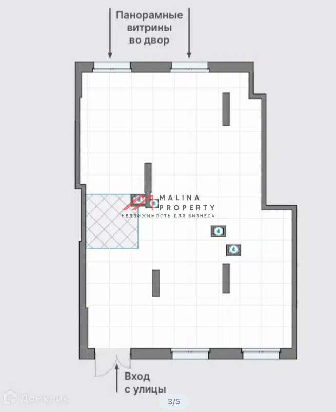 Продажа торгового помещения в ЖК "Новое Пушкино" 