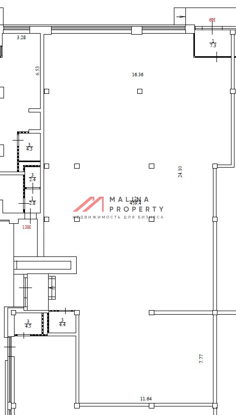 Продажа торгового помещения с магазином Магнит