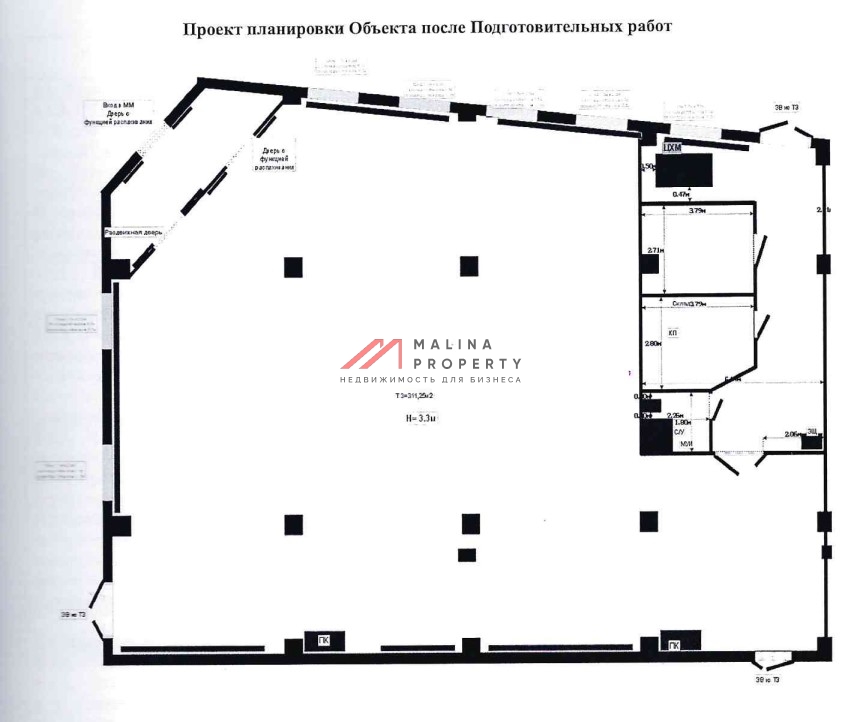 Аренда торгового помещения в ЖК Мой адрес Вертолетчиков