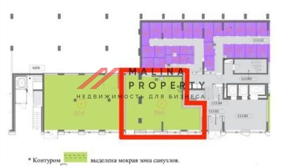 Аренда торгового помещения в жилом комплексе NOW