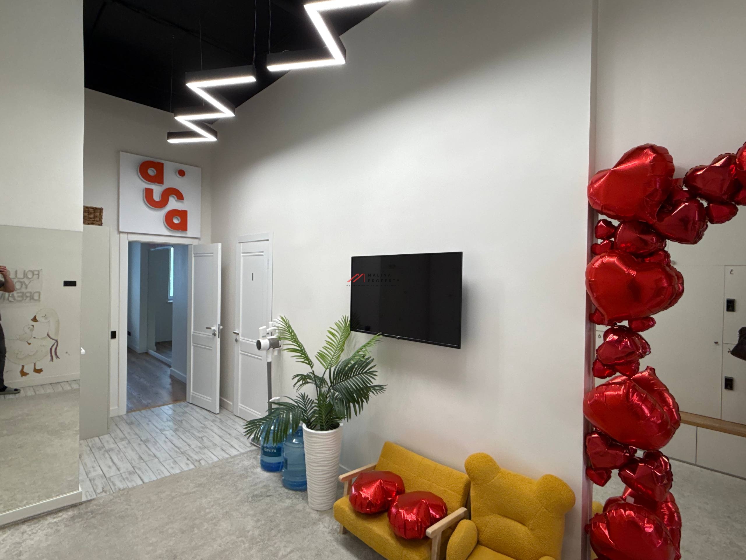 Продажа помещения с арендатором фитнес клуб Aura