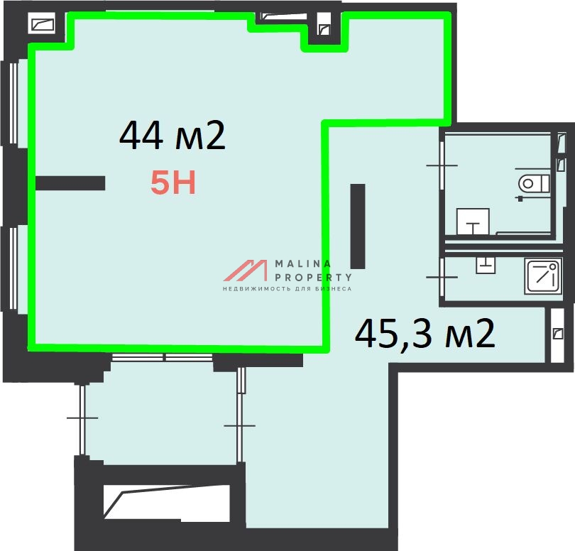 Аренда помещения на ул. Амурская