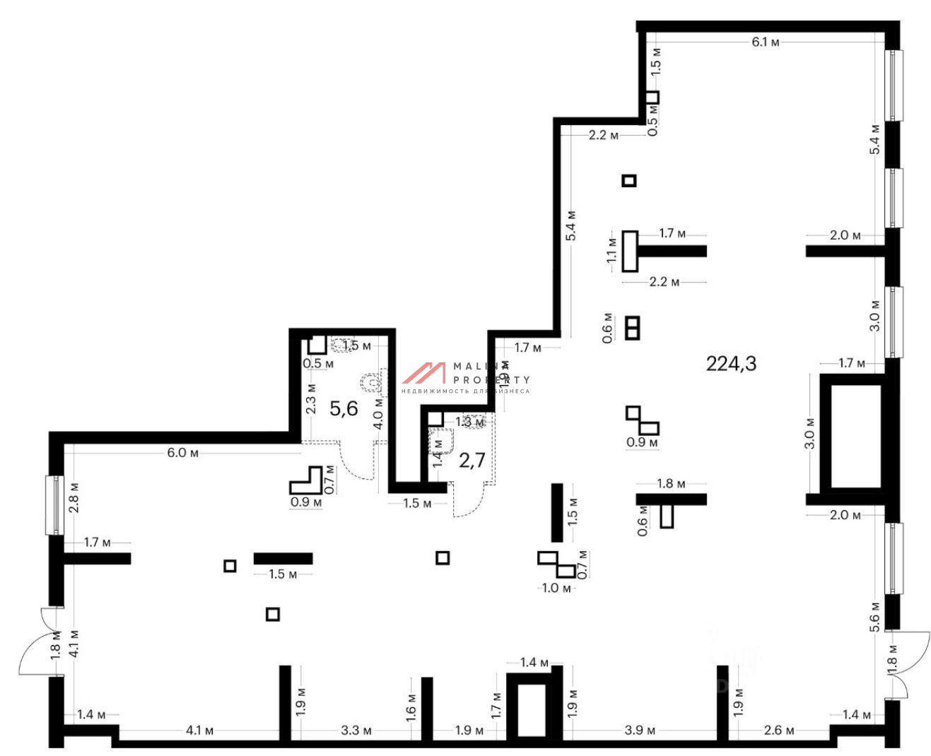 Аренда торгового помещения в ЖК «Саларьево парк»