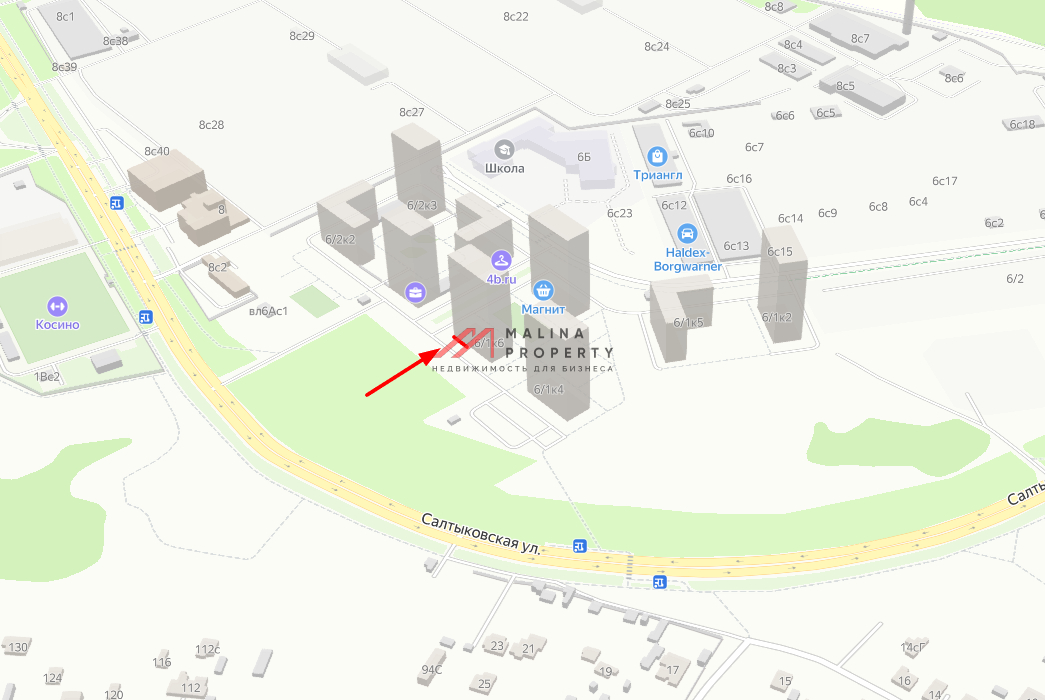 Продажа торгового помещения с арендатором