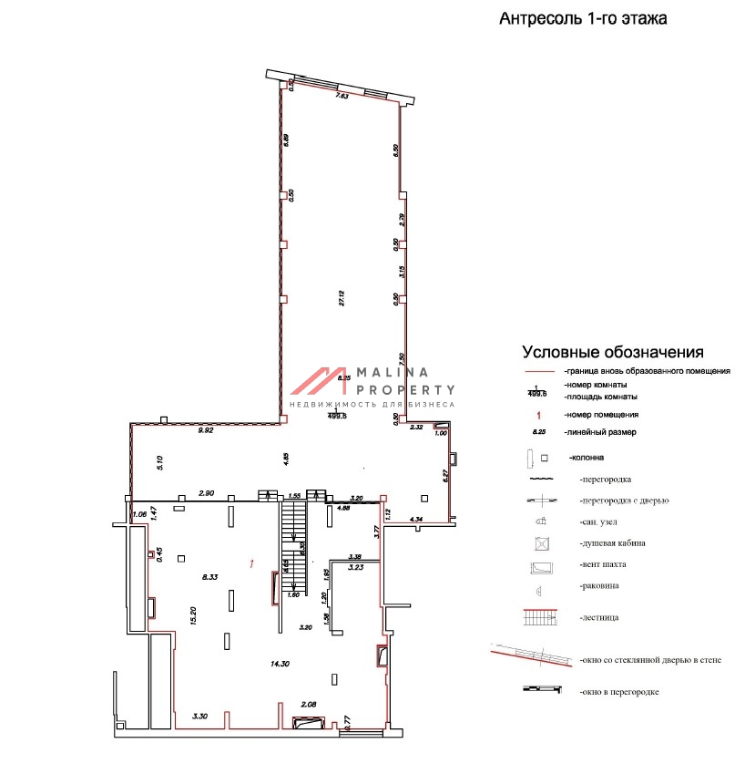 Продажа помещения с арендаторами на выходе из метро