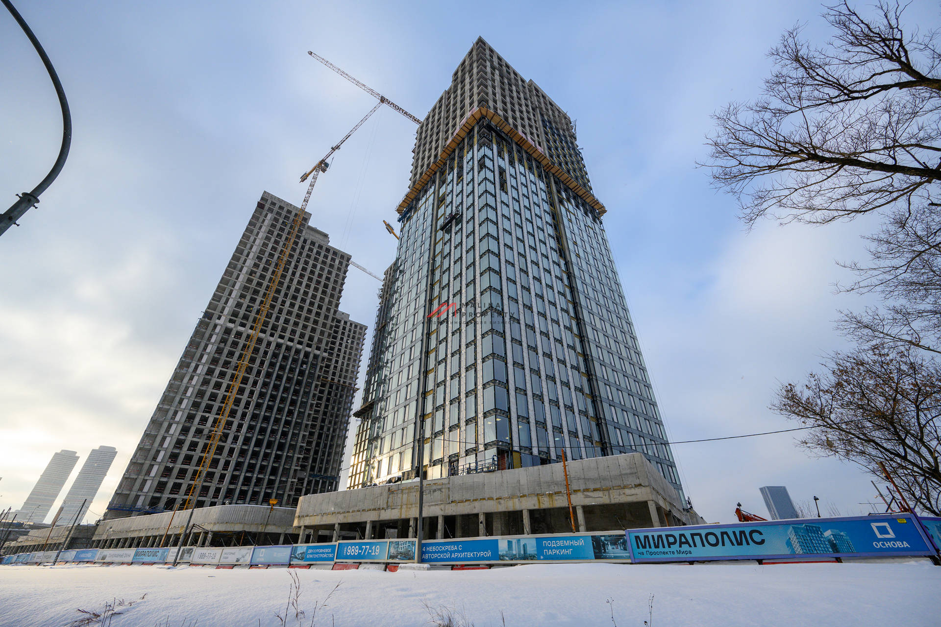 Продажа помещения в ЖК Мираполис, на гипертрафике