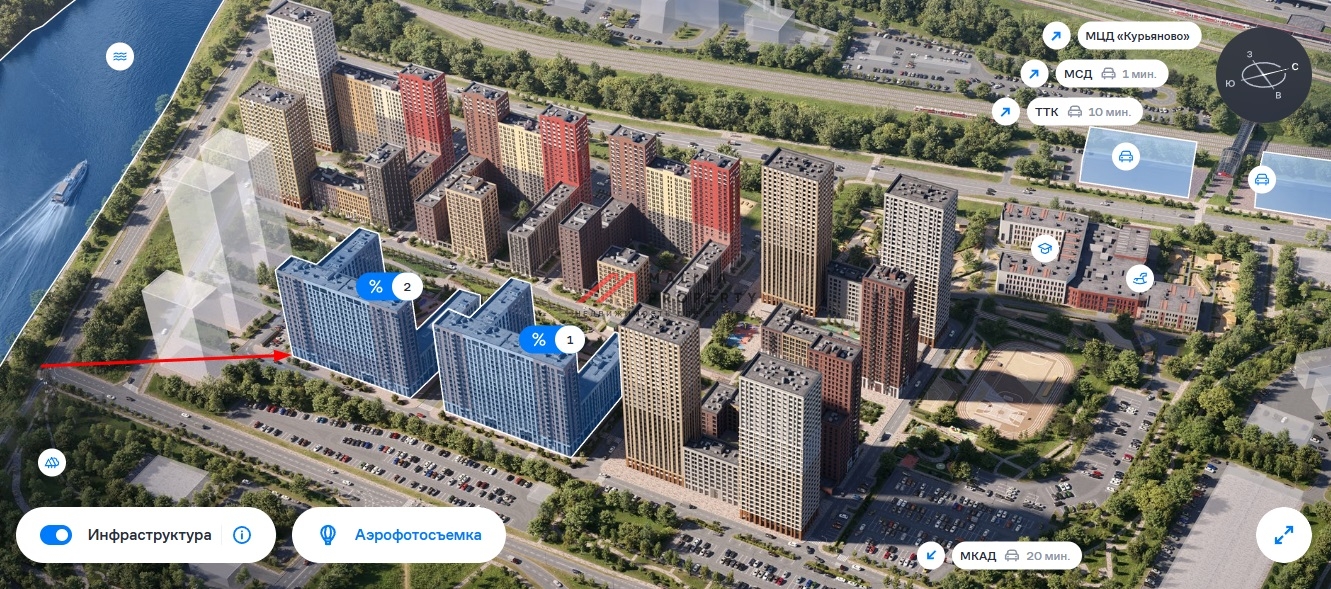 Продажа торгового помещения в ЖК Квартал Домашний