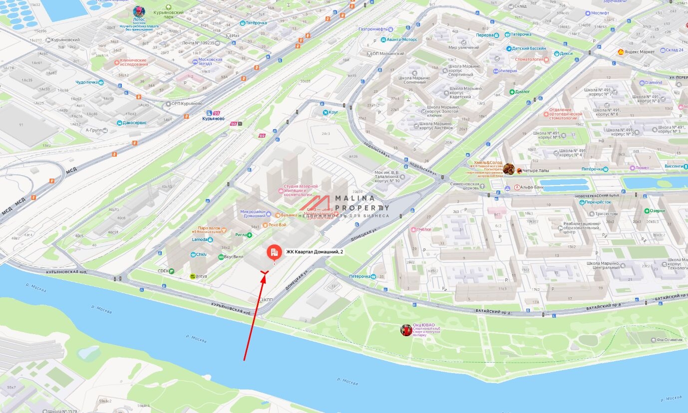 Продажа торгового помещения в ЖК Квартал Домашний