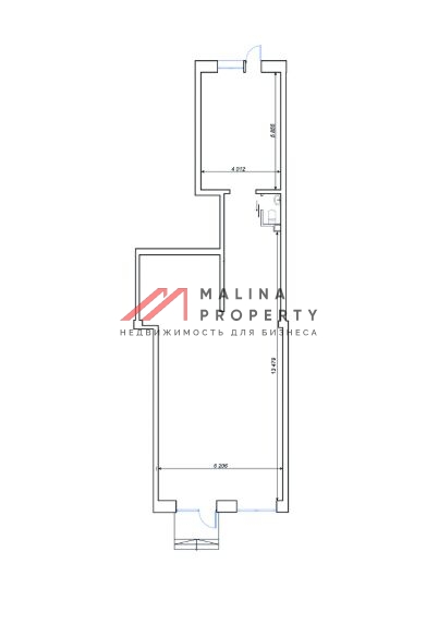 Продажа коммерческого помещения с сетевым арендатором