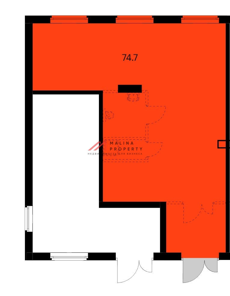 Аренда торгового помещения в ЖК "Амурский Парк"