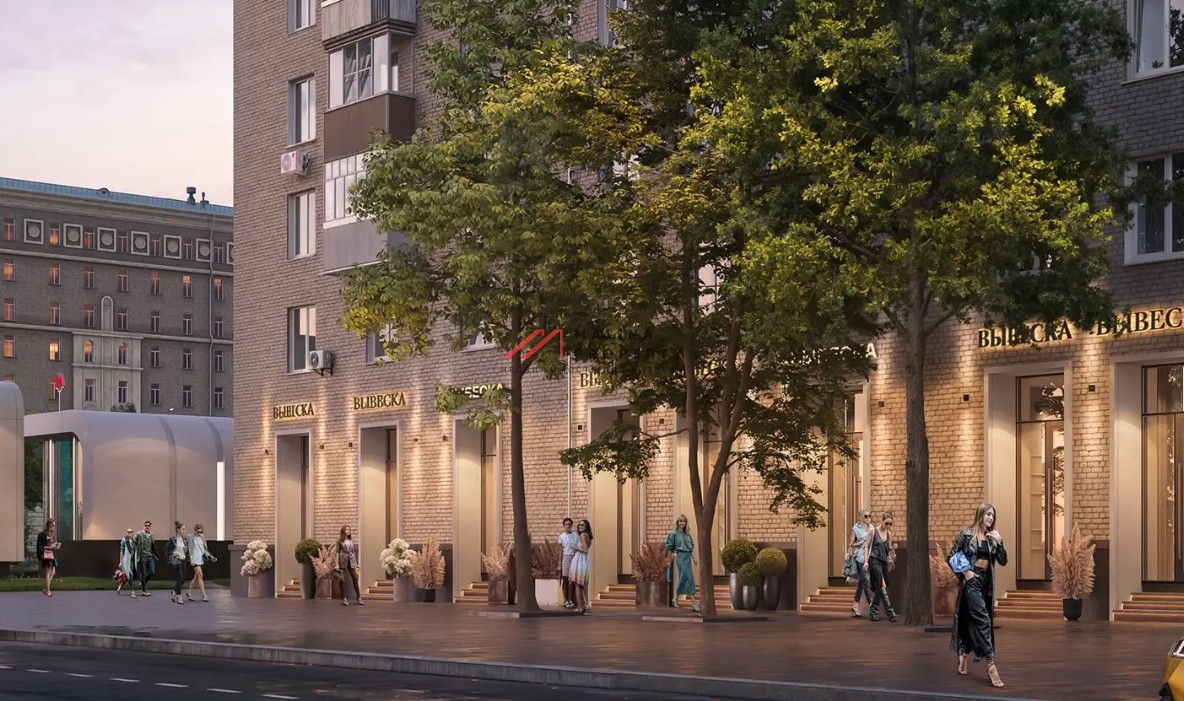 Продажа торговых помещений у выхода из метро «Вавиловская»