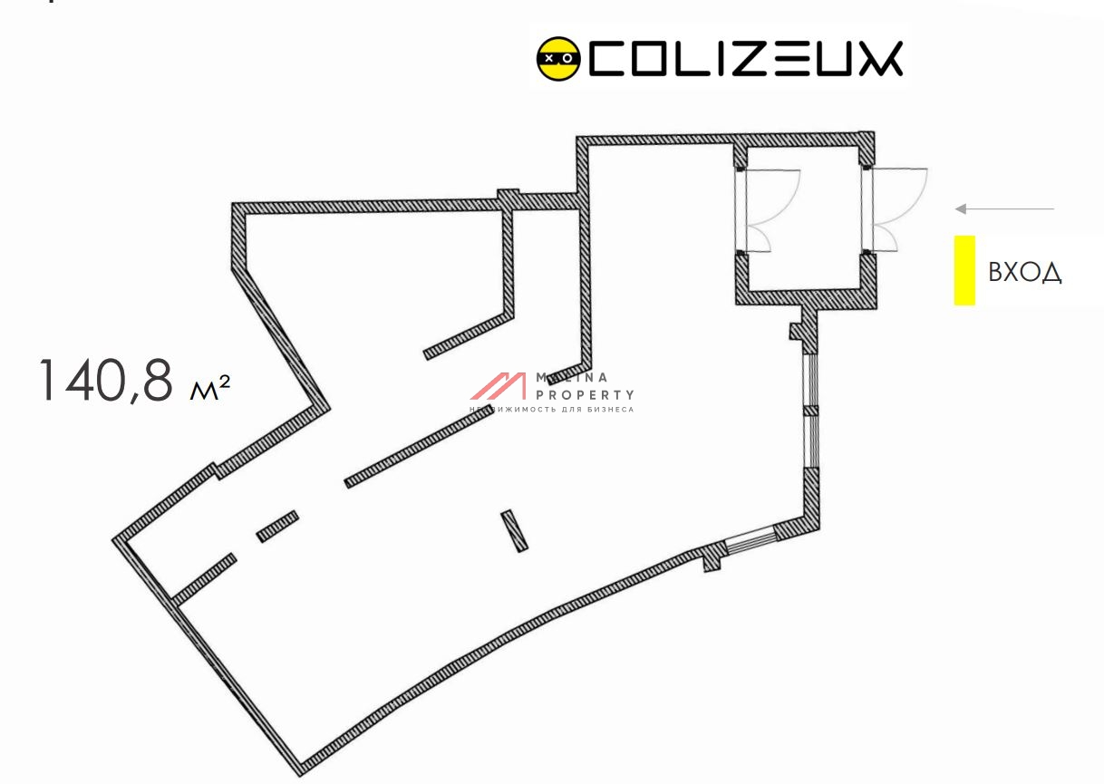 Продажа торгового помещения с арендатором в ЖК "Римский"