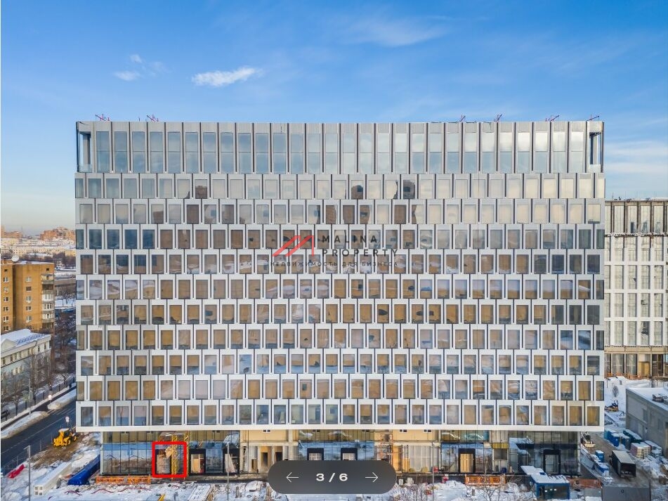 Продажа торгового помещения в БЦ OPUS