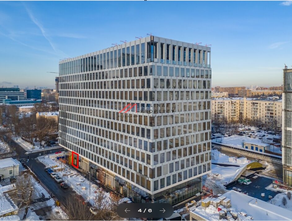 Продажа торгового помещения в БЦ OPUS