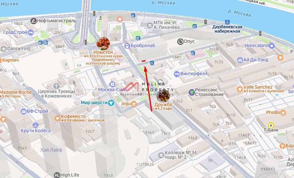 Продажа торгового помещения в БЦ OPUS