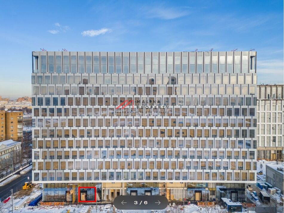 Продажа торгового помещения в БЦ OPUS